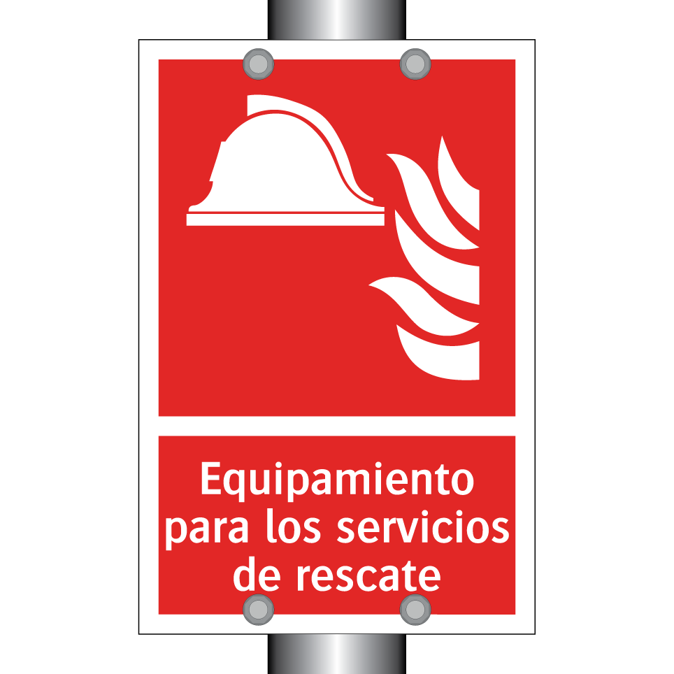 Equipamiento para los servicios de rescate