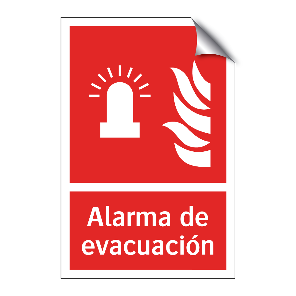 Alarma de evacuación