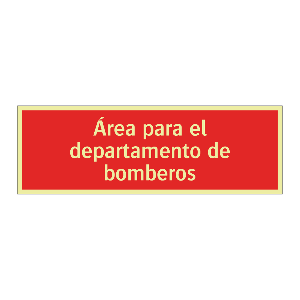 Área para el departamento de bomberos