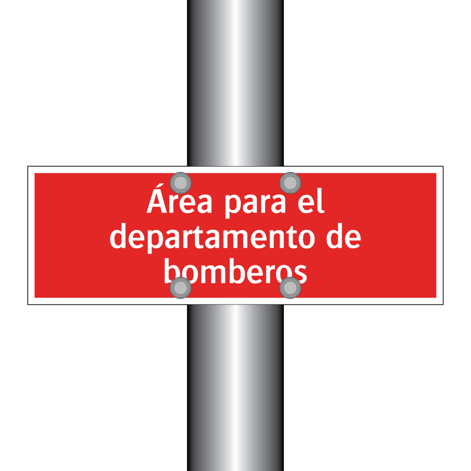 Área para el departamento de bomberos