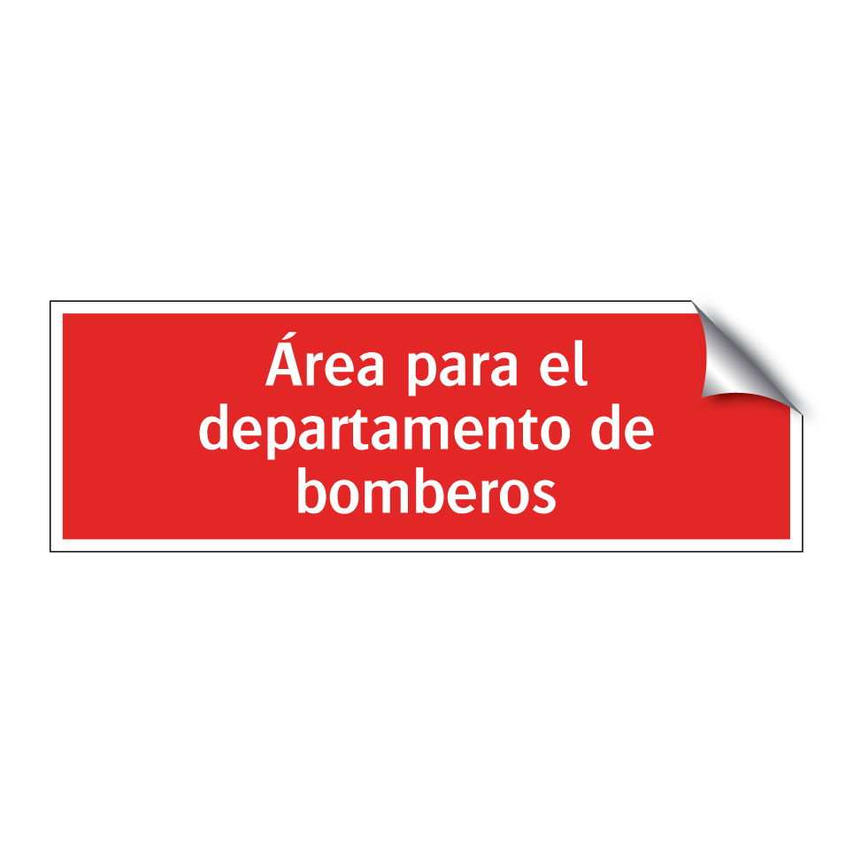 Área para el departamento de bomberos