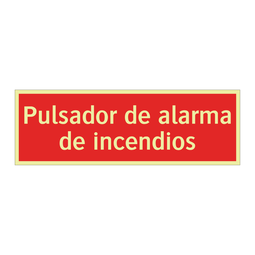 Pulsador de alarma de incendios