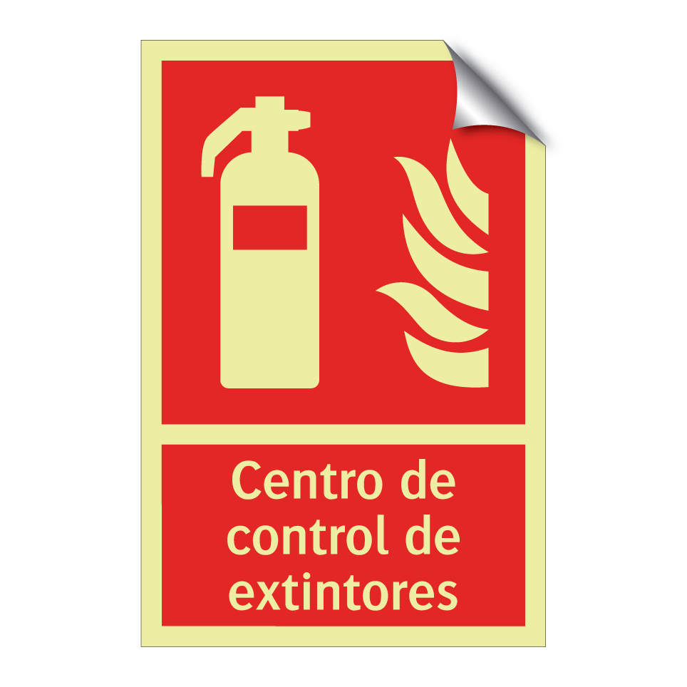 Centro de control de extintores