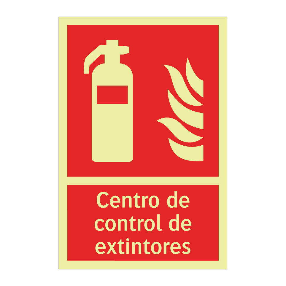 Centro de control de extintores