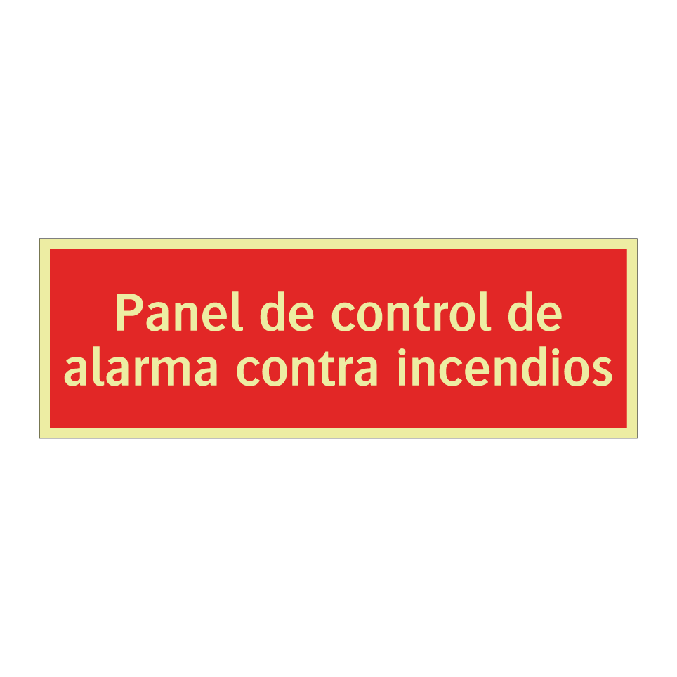 Panel de control de alarma contra incendios