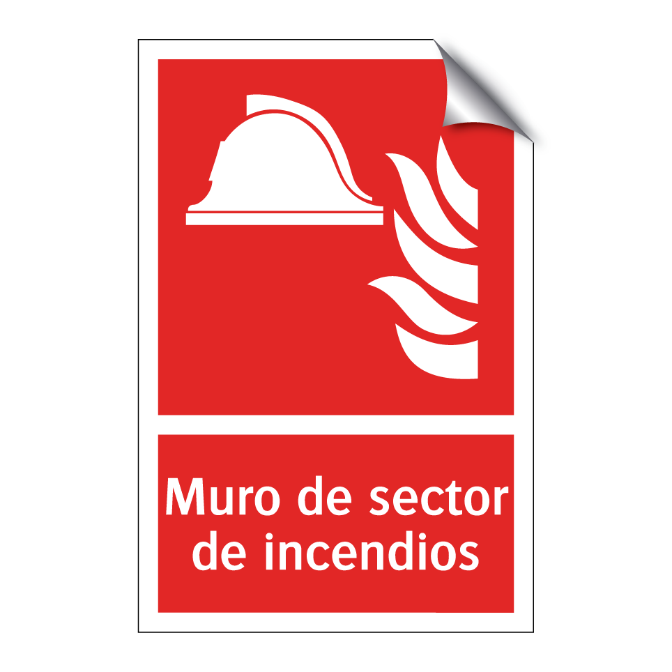 Muro de sector de incendios