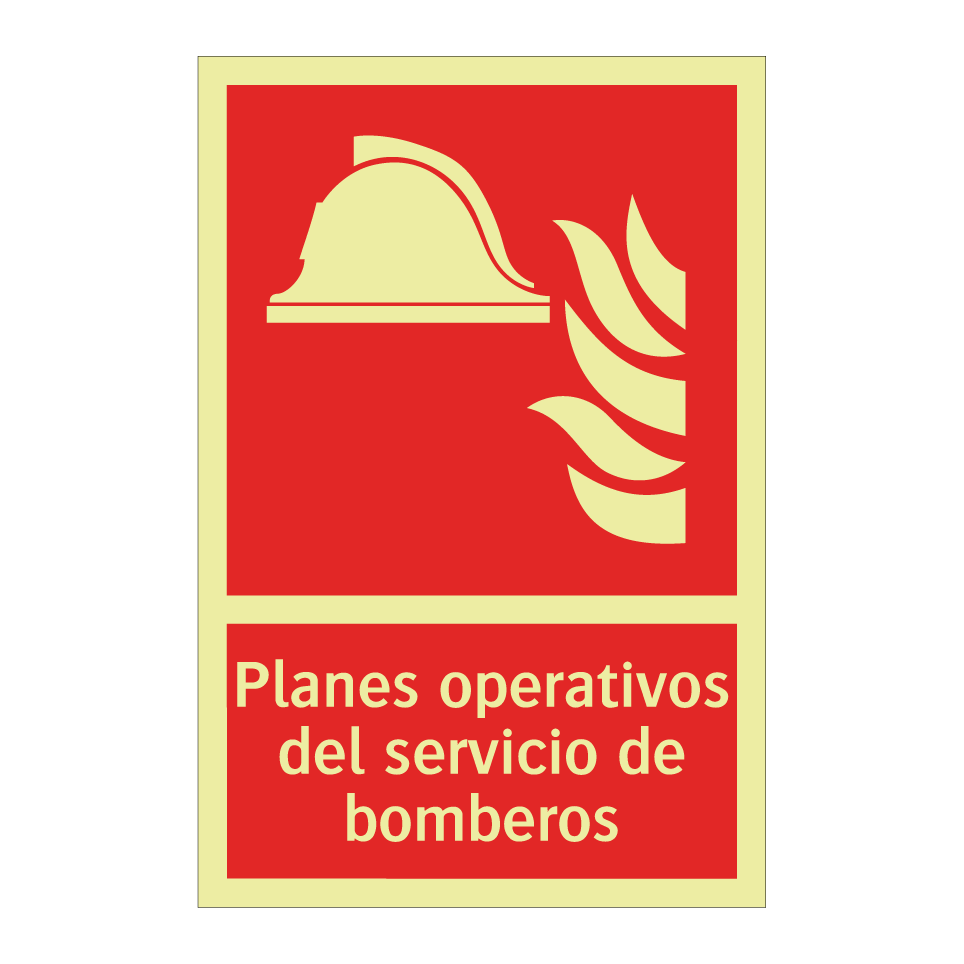 Planes operativos del servicio de bomberos