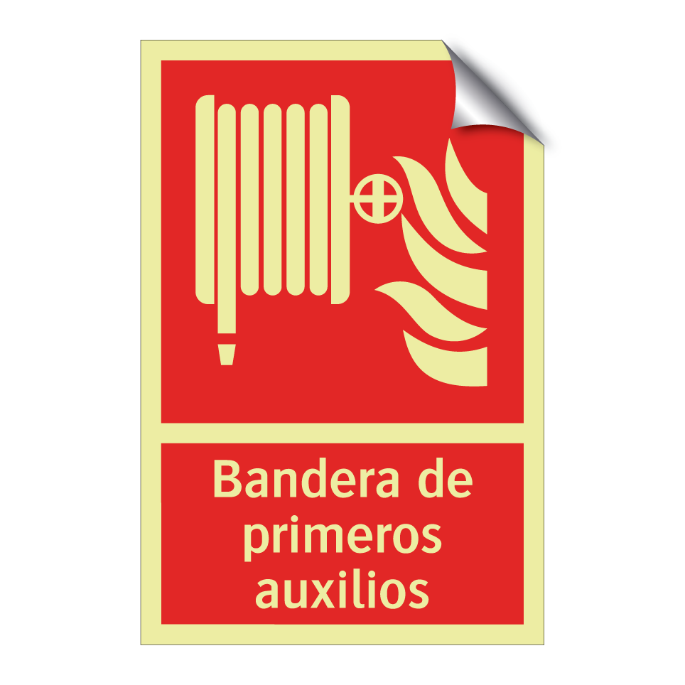 Bandera de primeros auxilios