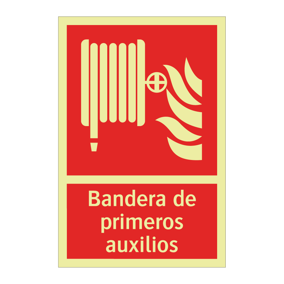Bandera de primeros auxilios