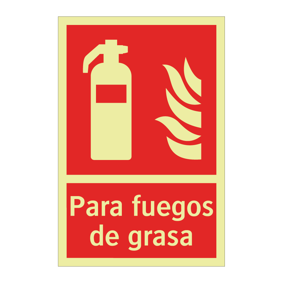 Para fuegos de grasa
