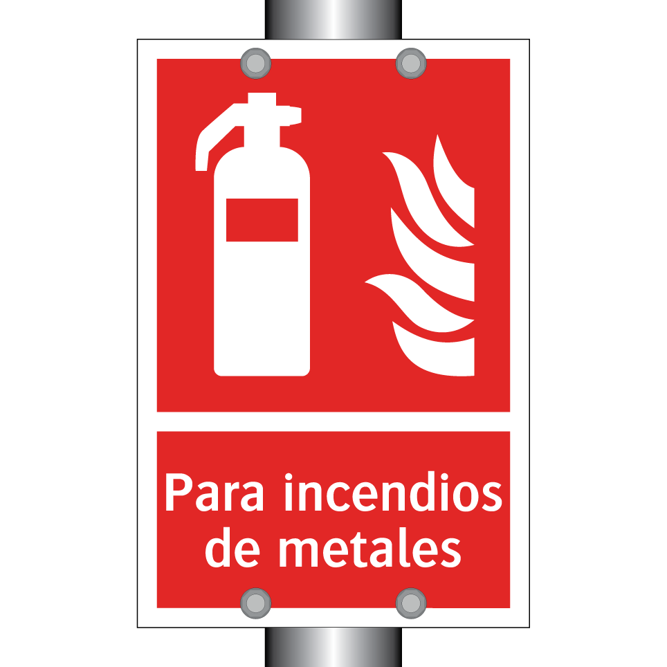 Para incendios de metales