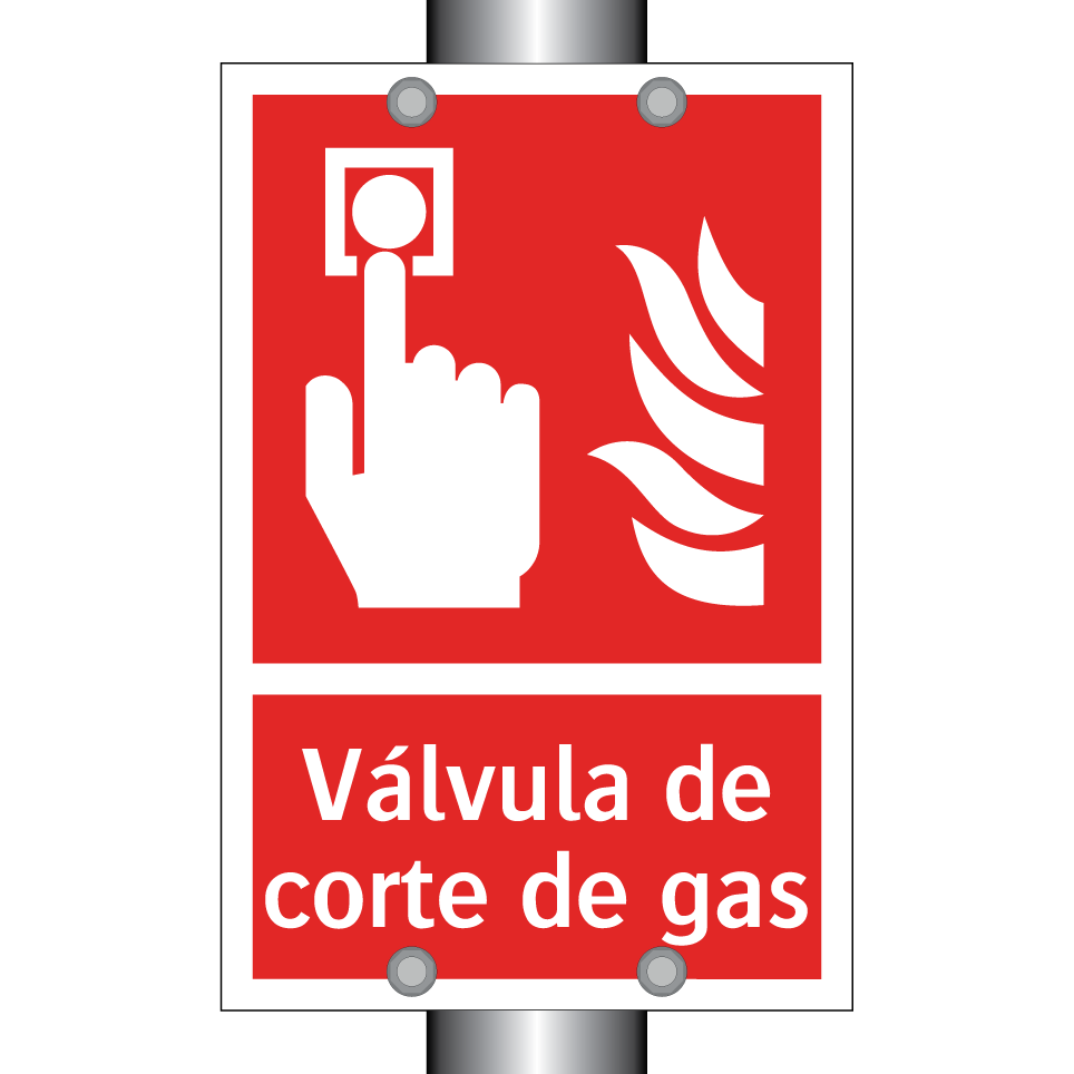 Válvula de corte de gas
