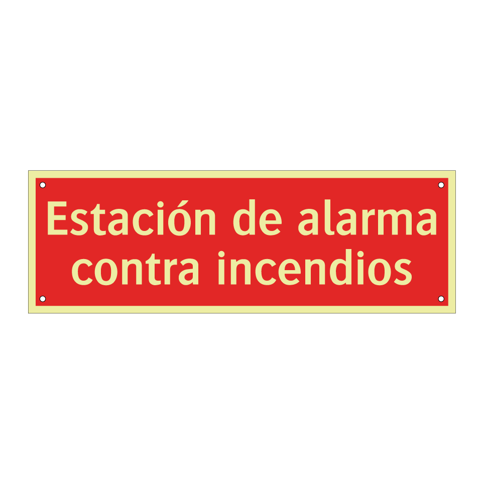 Estación de alarma contra incendios