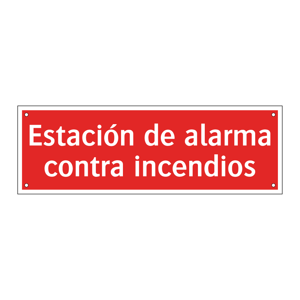 Estación de alarma contra incendios