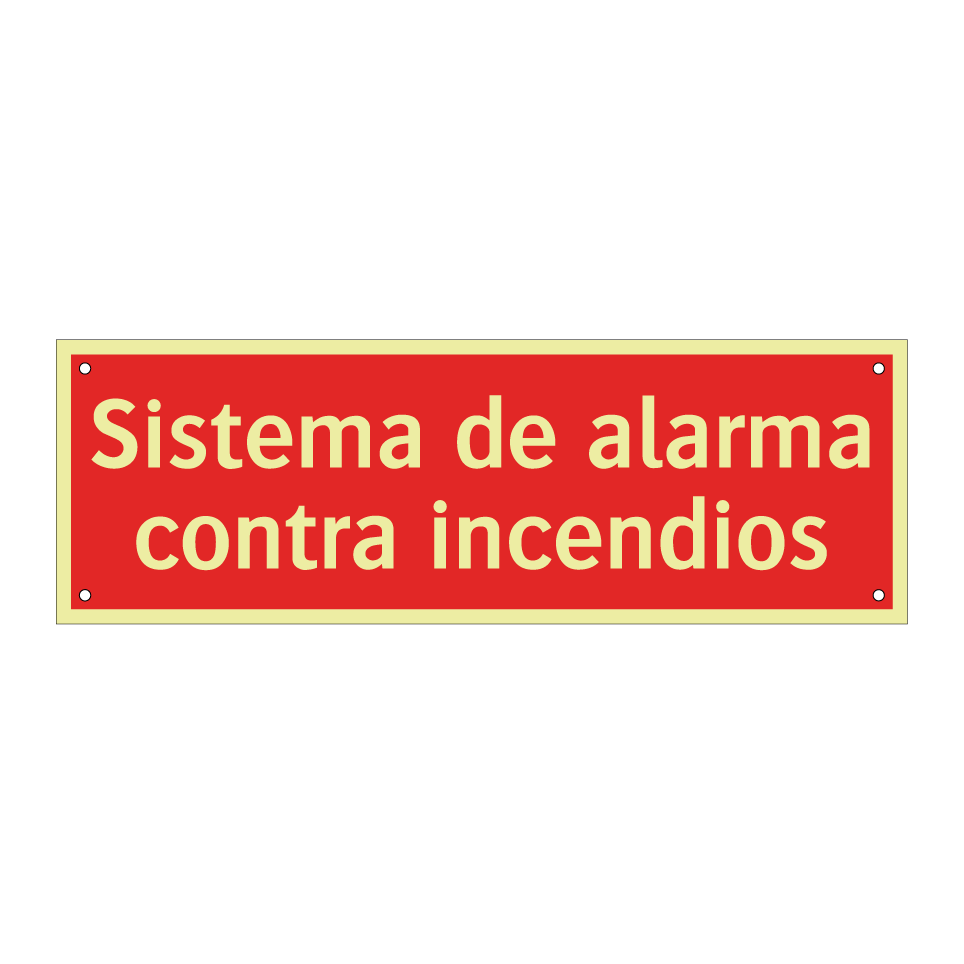 Sistema de alarma contra incendios
