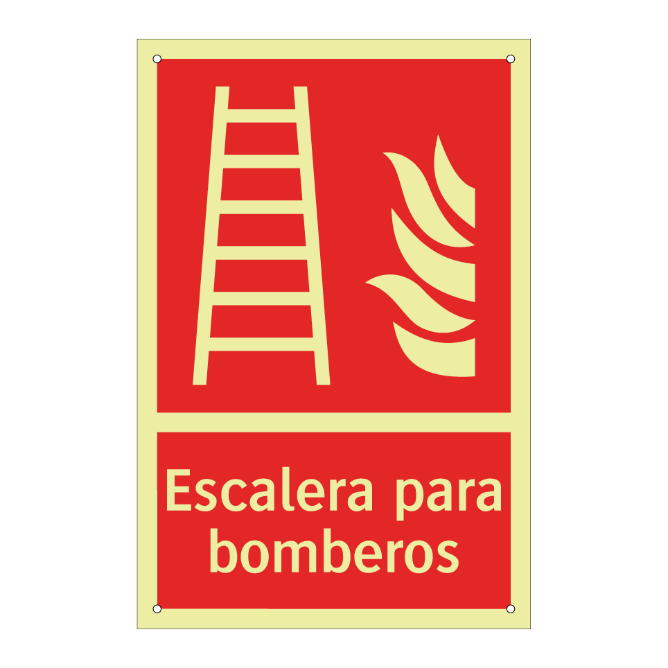Escalera para bomberos