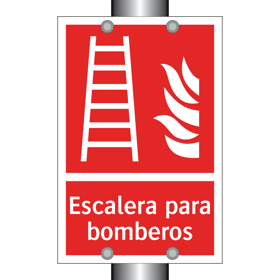 Escalera para bomberos