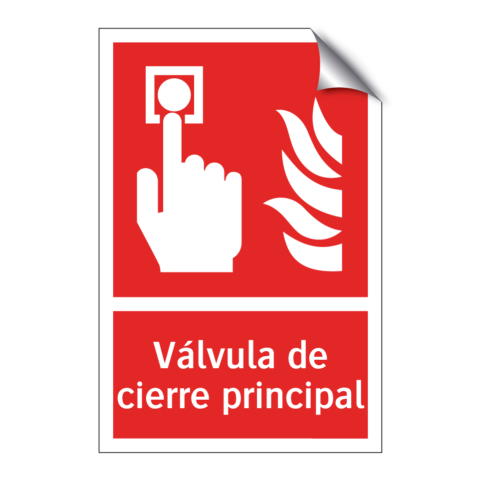 Válvula de cierre principal