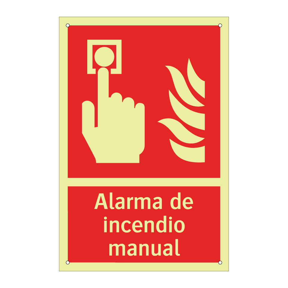 Alarma de incendio manual