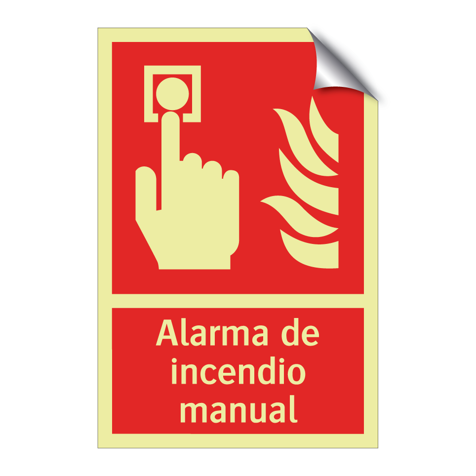 Alarma de incendio manual
