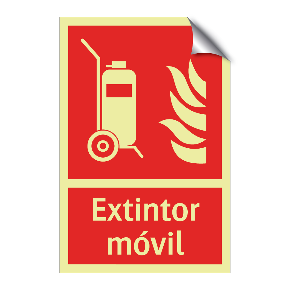 Extintor móvil