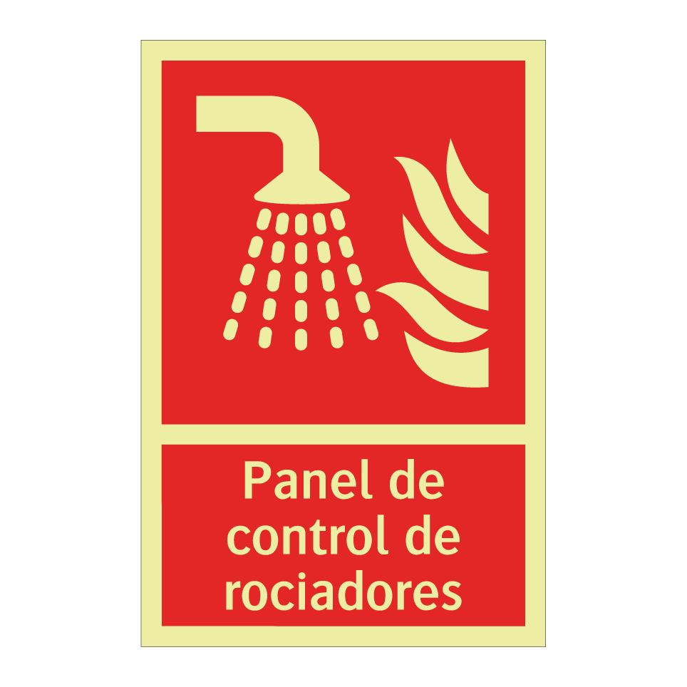 Panel de control de rociadores