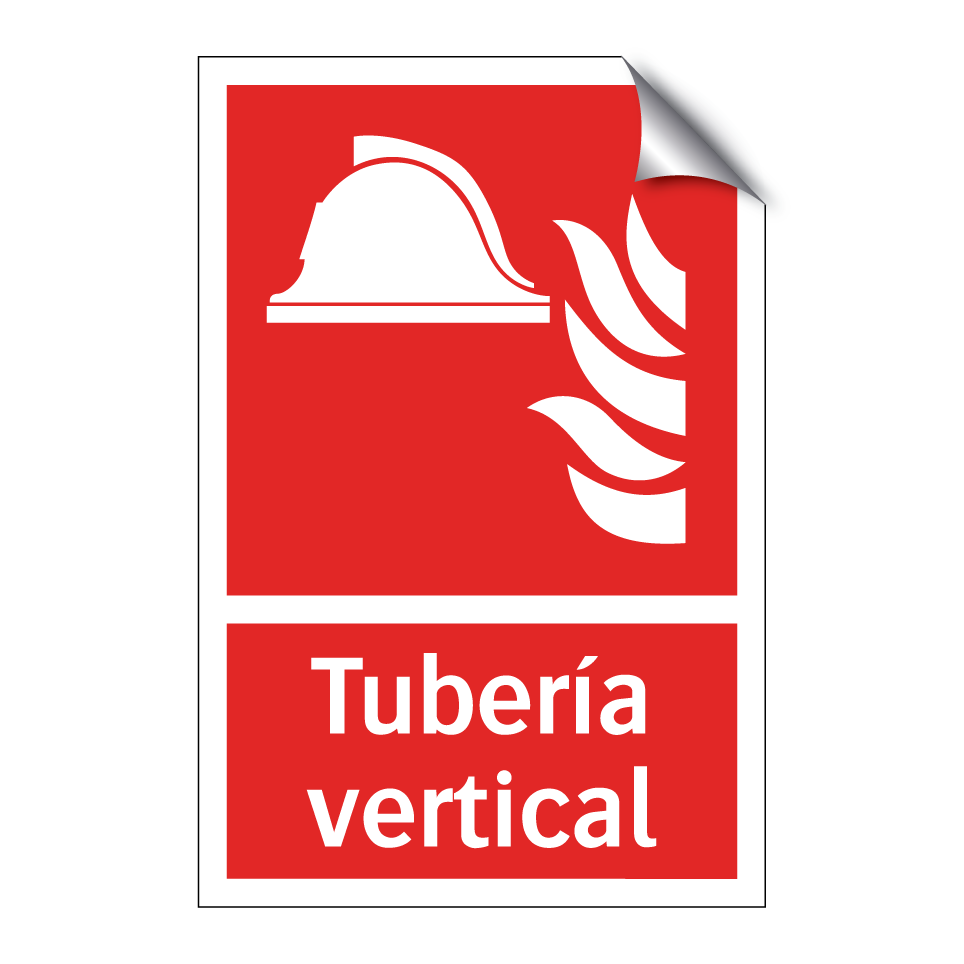 Tubería vertical