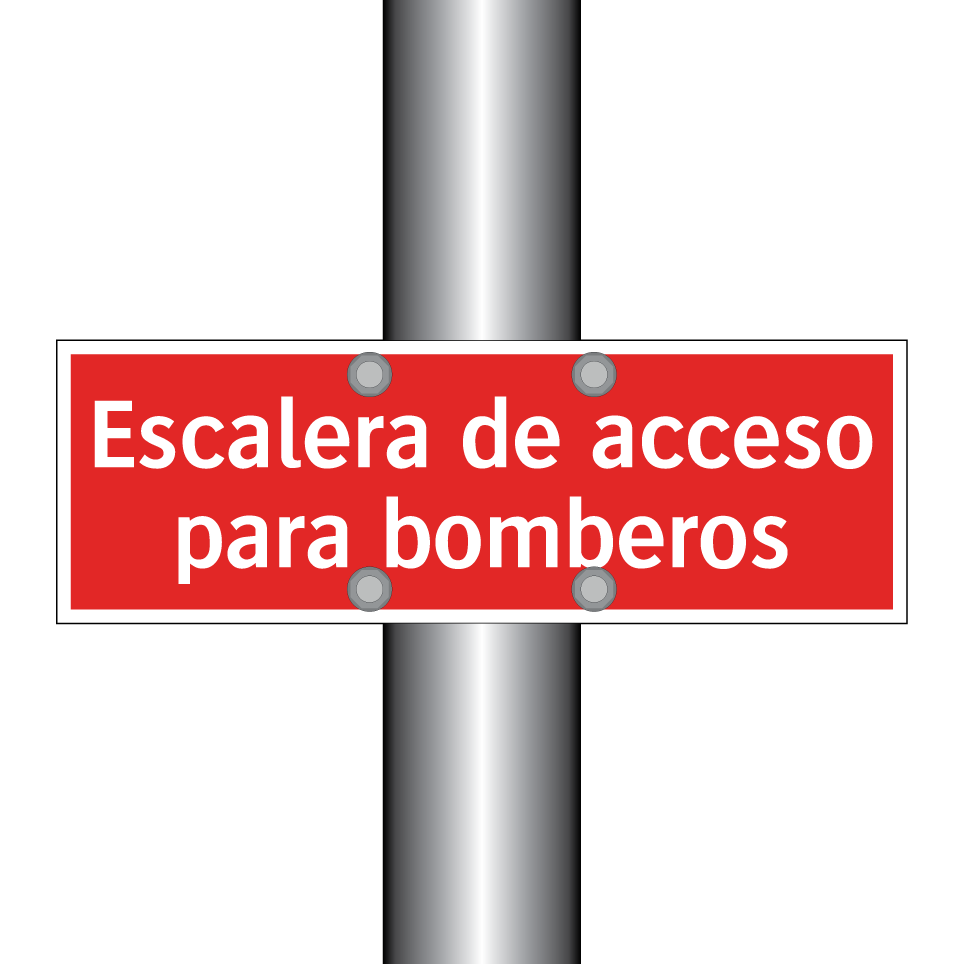 Escalera de acceso para bomberos