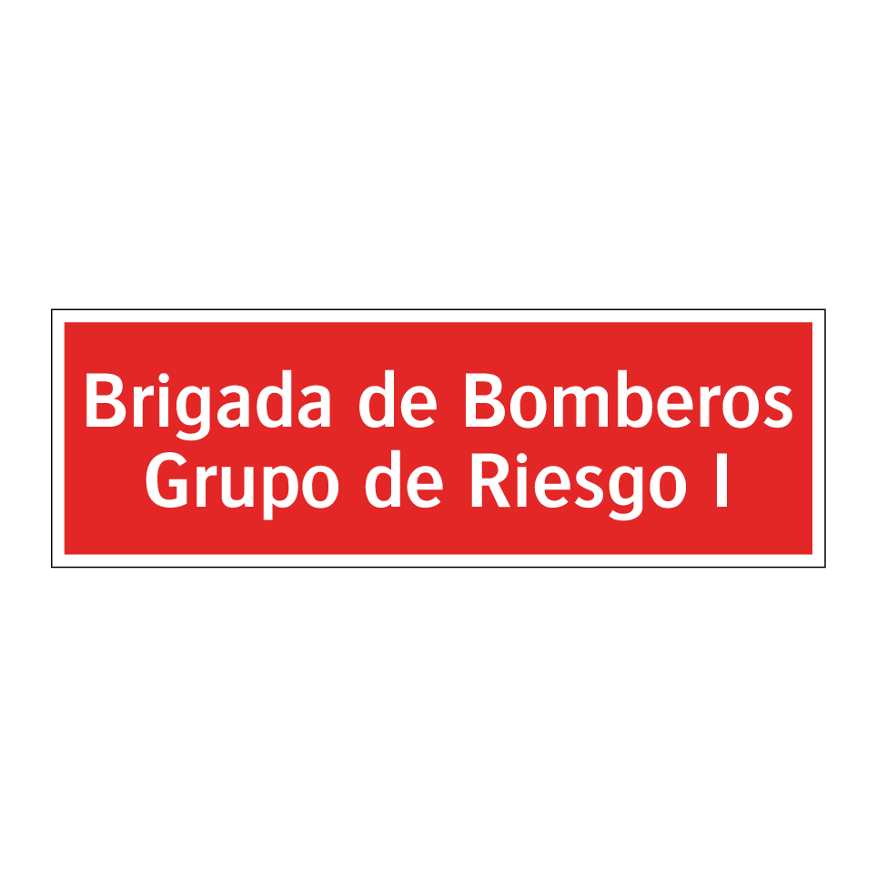 Brigada de Bomberos Grupo de Riesgo I