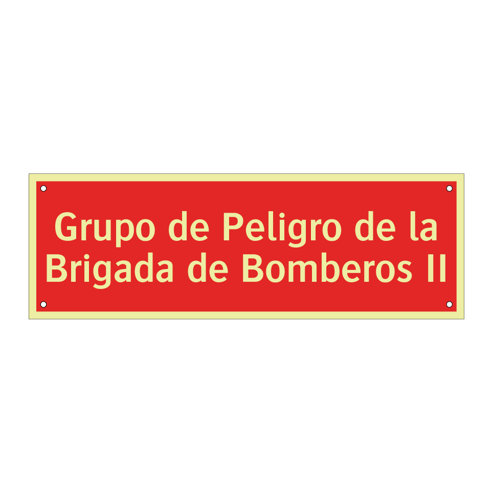Grupo de Peligro de la Brigada de Bomberos II