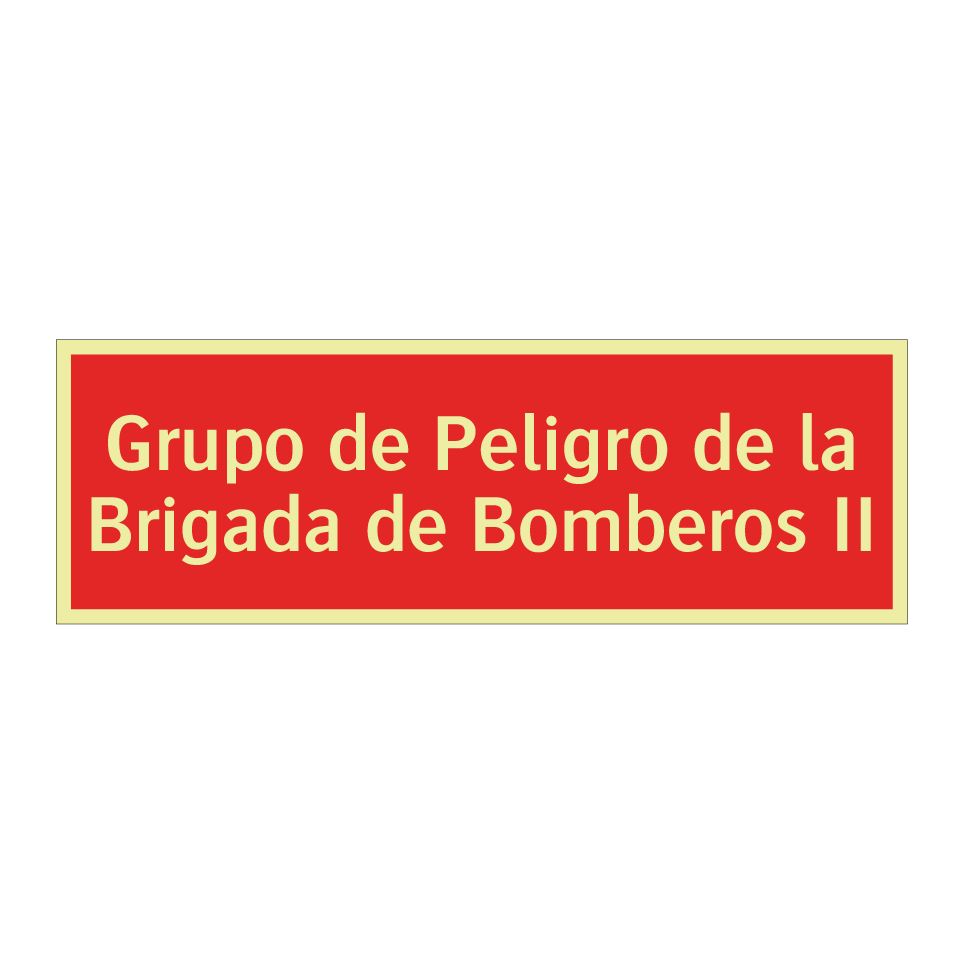 Grupo de Peligro de la Brigada de Bomberos II