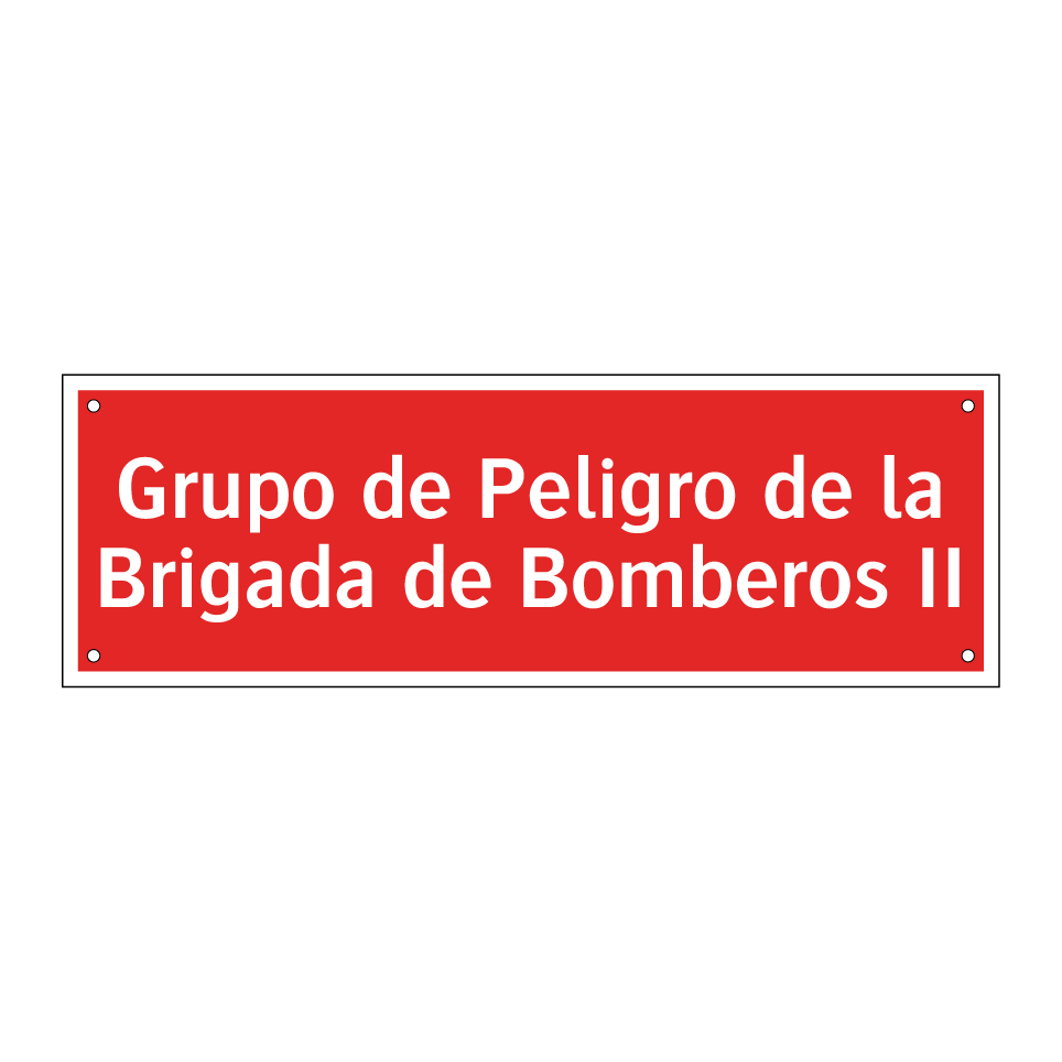 Grupo de Peligro de la Brigada de Bomberos II