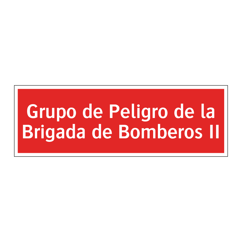 Grupo de Peligro de la Brigada de Bomberos II