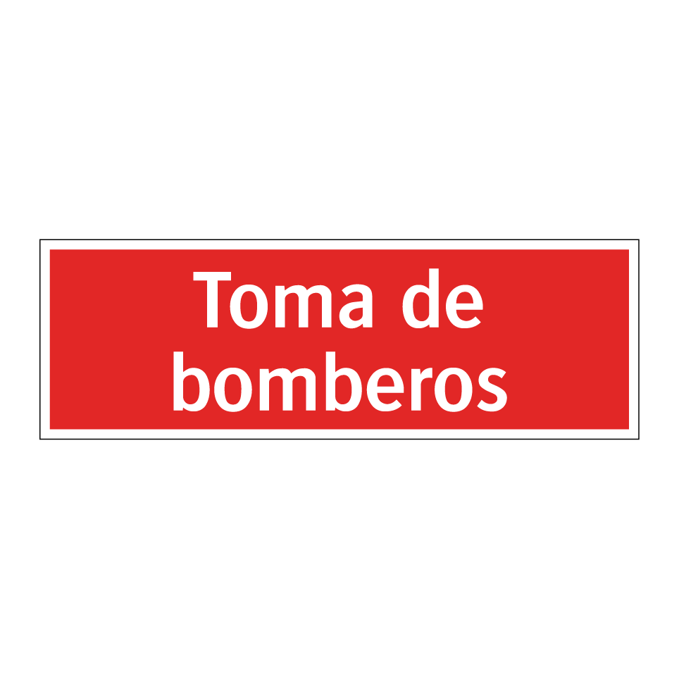 Toma de bomberos