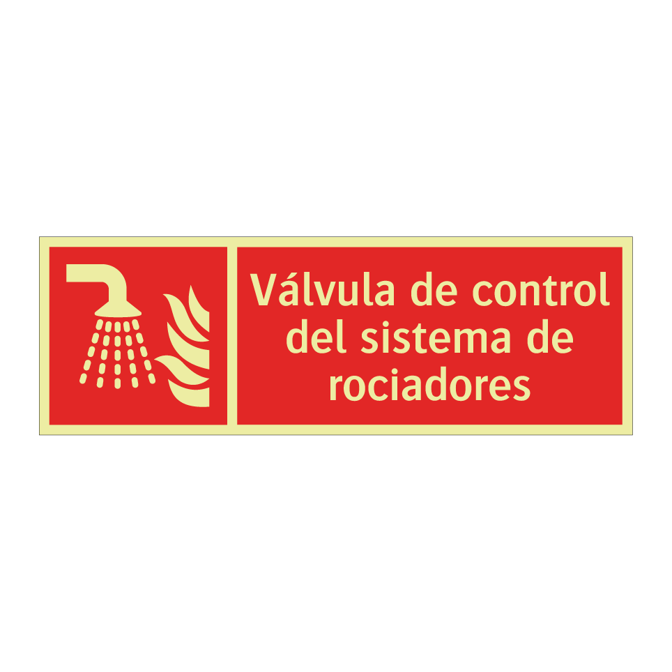 Válvula de control del sistema de rociadores