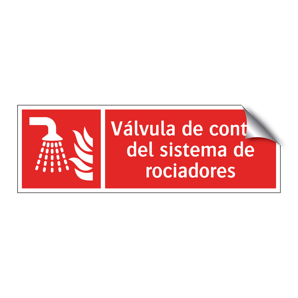 Válvula de control del sistema de rociadores