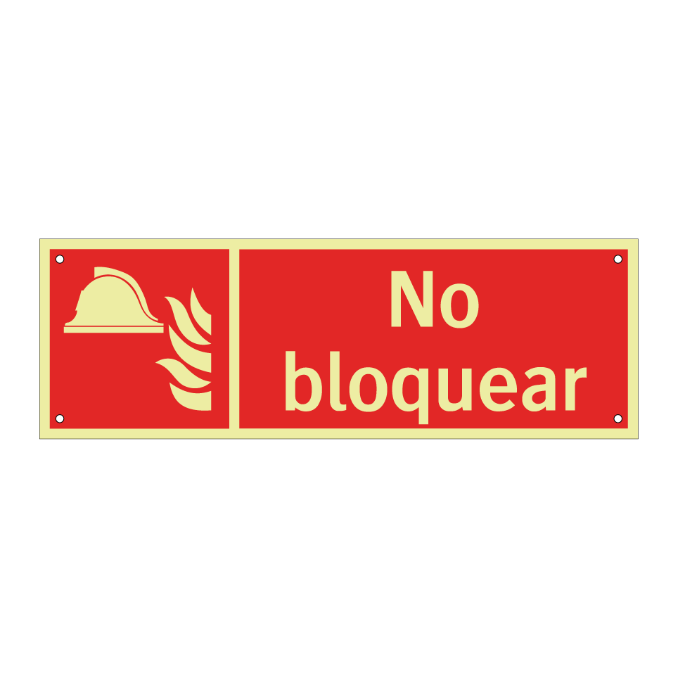 No bloquear