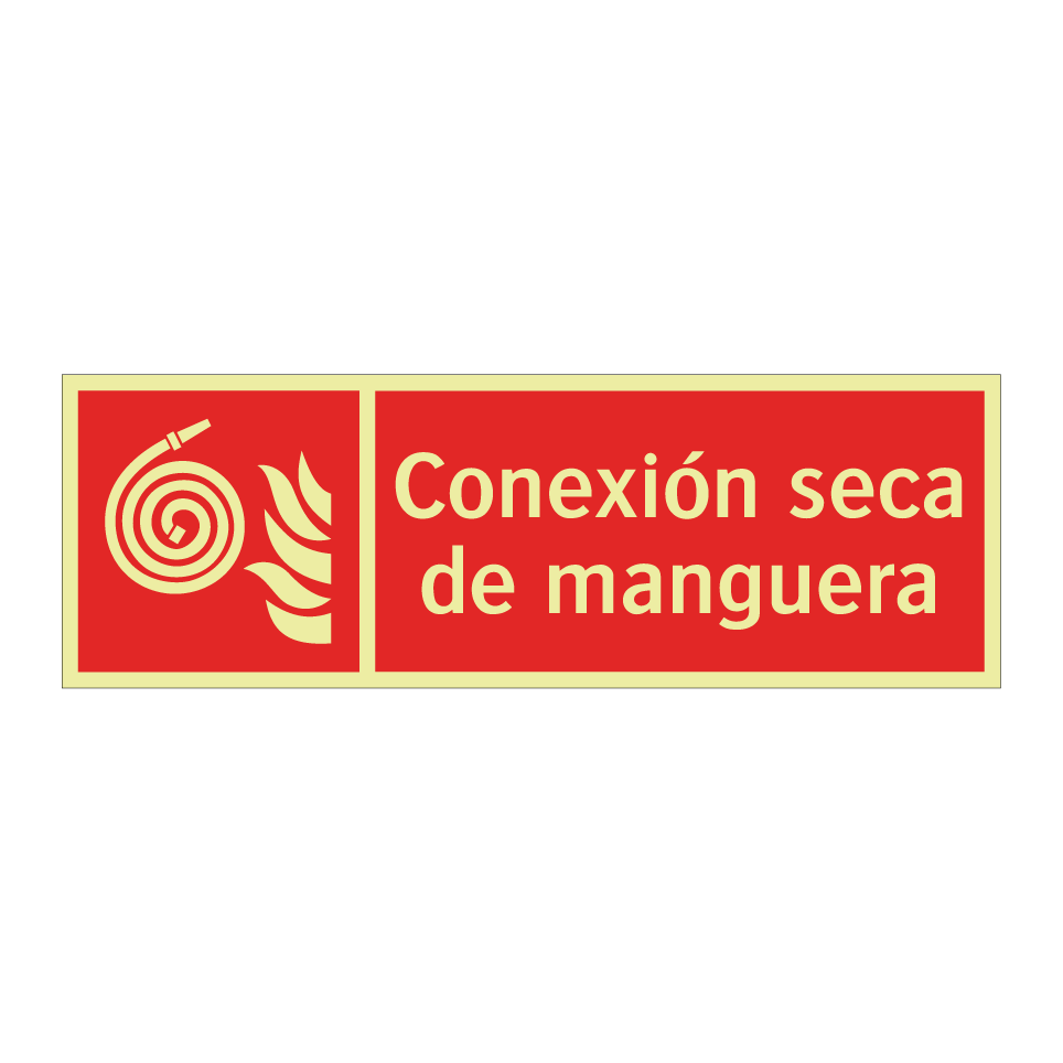 Conexión seca de manguera