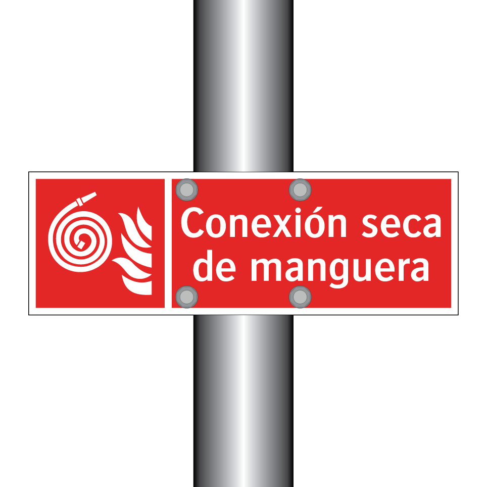 Conexión seca de manguera
