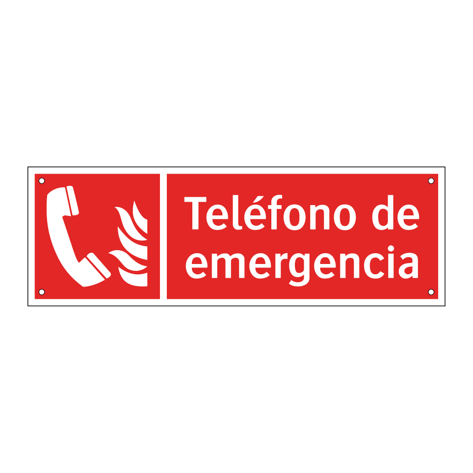 Teléfono de emergencia