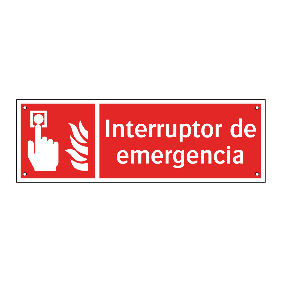 Interruptor de emergencia