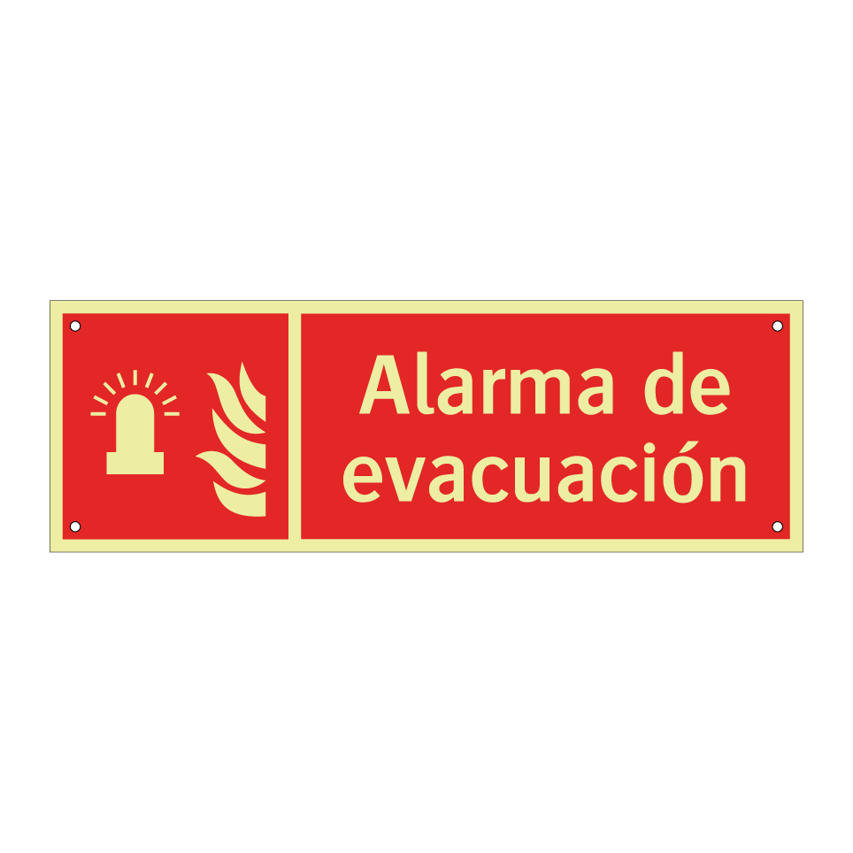 Alarma de evacuación