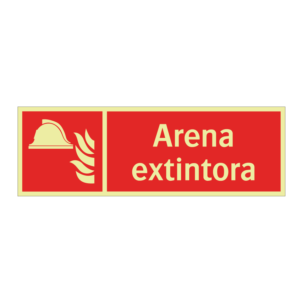 Arena extintora