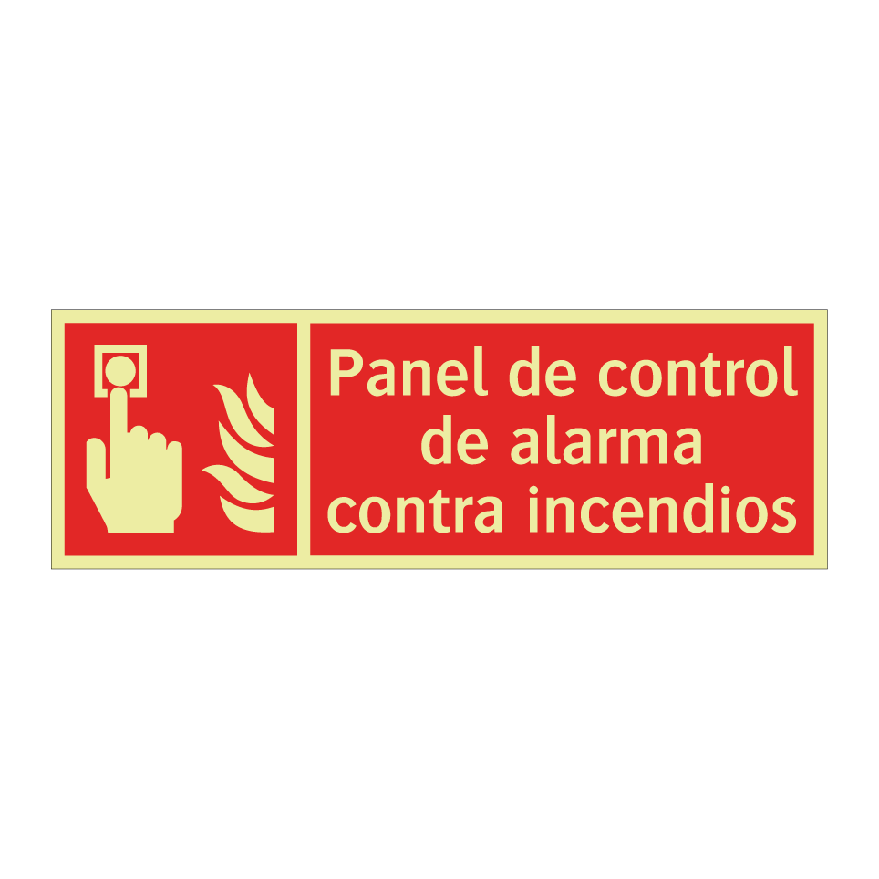 Panel de control de alarma contra incendios