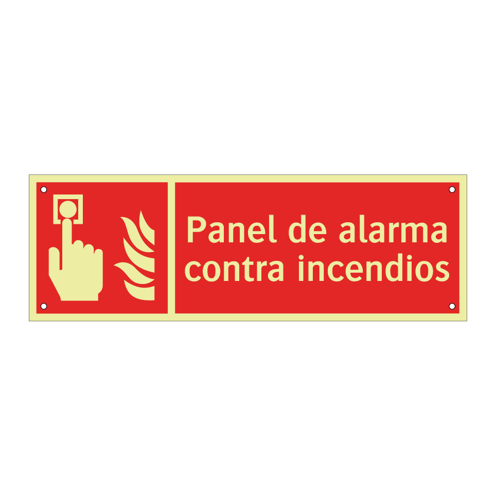 Panel de alarma contra incendios