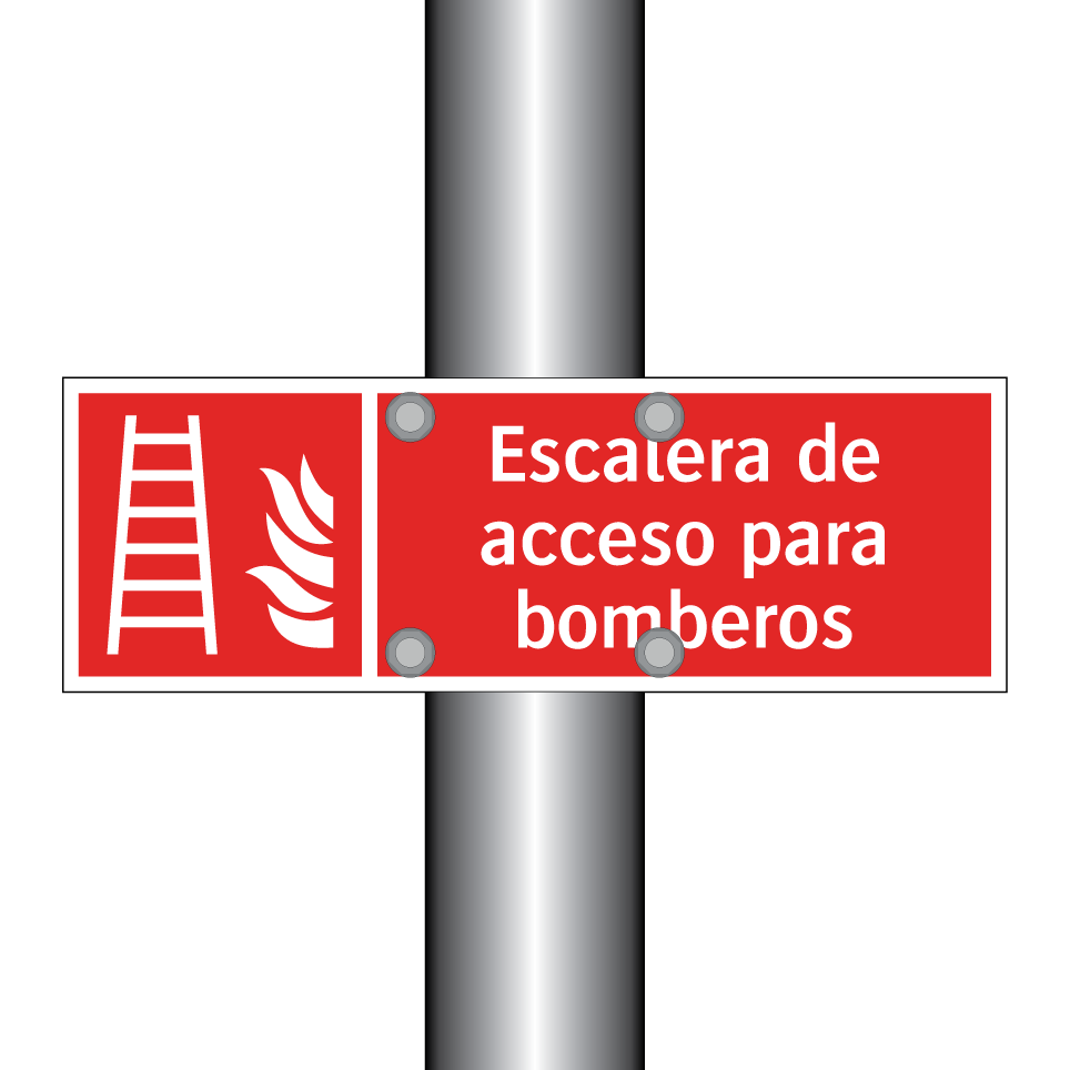 Escalera de acceso para bomberos