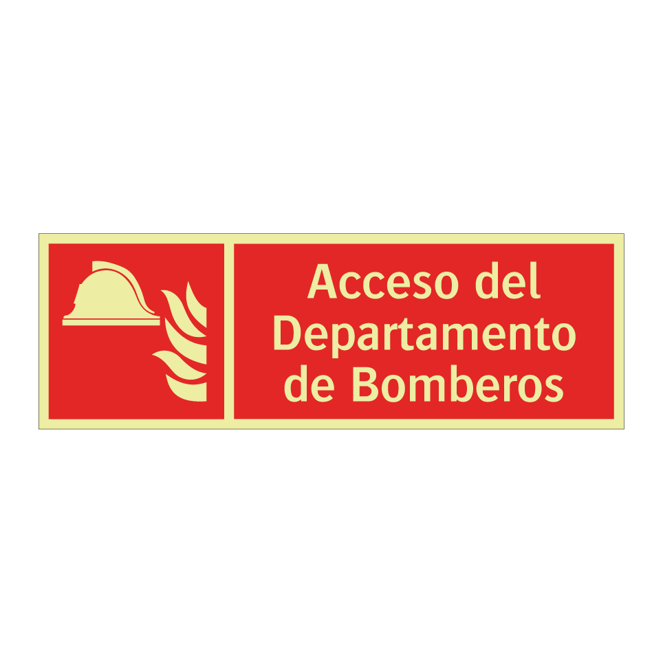 Acceso del Departamento de Bomberos