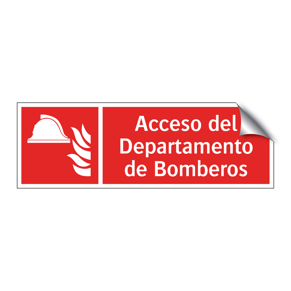 Acceso del Departamento de Bomberos