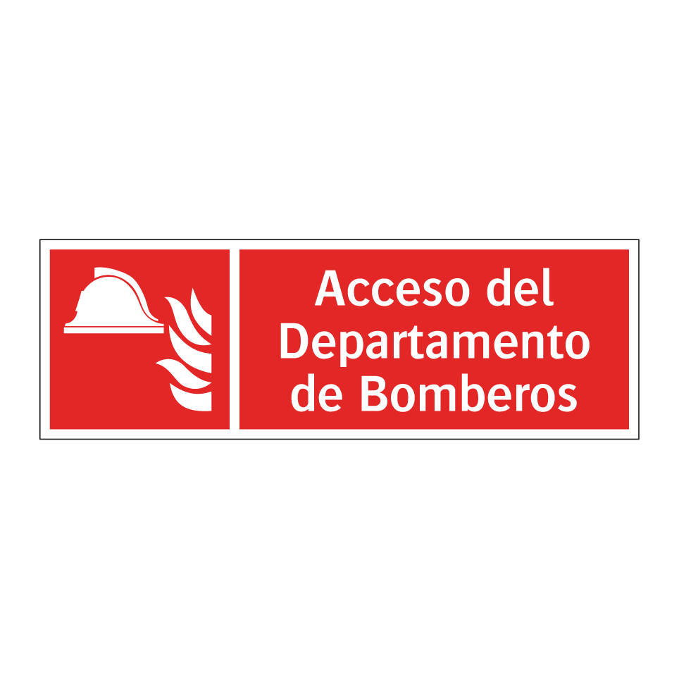 Acceso del Departamento de Bomberos