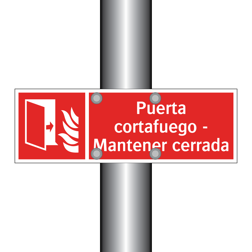Puerta cortafuego - Mantener cerrada